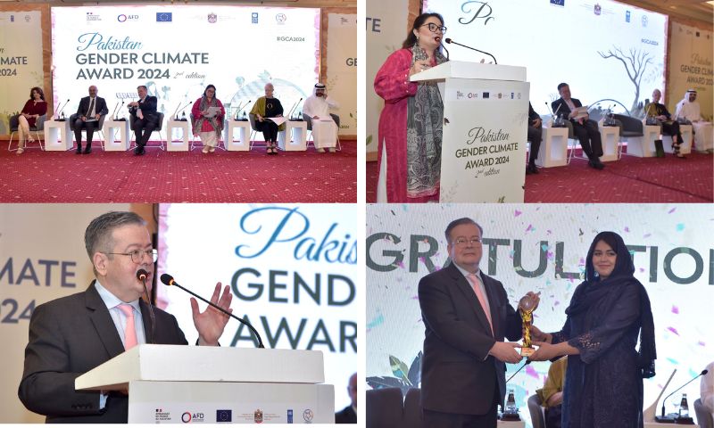 Embassy of France, United Arab Emirates, European Union, AFD, UNDP, CSCCC, Gender Climate Award, Pakistani women, climate action, 