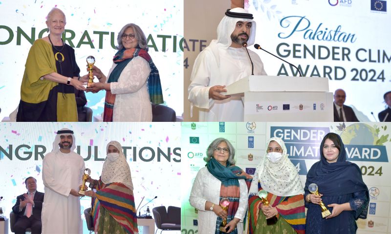 Embassy of France, United Arab Emirates, European Union, AFD, UNDP, CSCCC, Gender Climate Award, Pakistani women, climate action, 