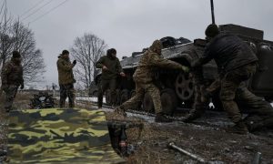 Russia's defence ministry, villages, eastern Ukraine, Borisivka, Ogirtseve, Pletenivka, Pylna, Strilecha, Kharkiv,