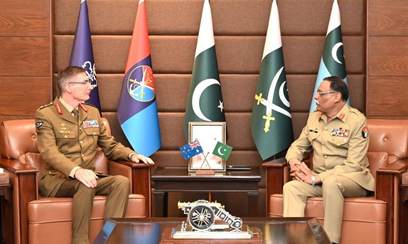 Pakistan, CJCSC, Chief of Defence Forces Australia, Regional Security, General Angus J. Campbell, Chairman Joint Chiefs of Staff Committee. General Sahir Shamshad Mirza