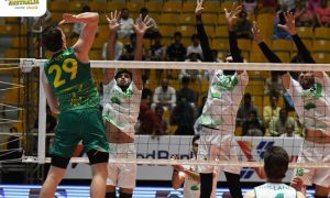 Pakistan, Sweeps, Australia, Volleyball, Pakistan Sports Complex, Liaquat Gymnasium, Islamabad