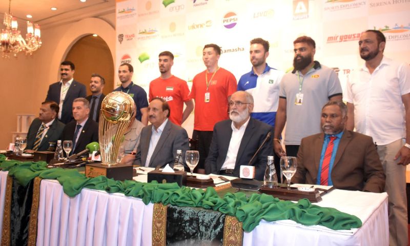 Trophy, Central, Asian, Volleyball, Championship,