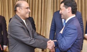 Uzbekistan, President Asif Ali Zardari, Uzbekistan's President, Shavkat Mirziyoyev, Foreign Minister Bakhtiyor Saidov,