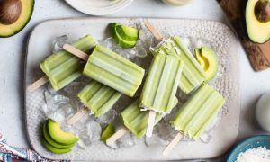 Avocado, Ice, Pops