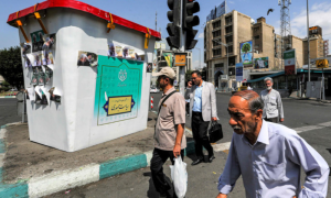 Gunmen Attack Election Vehicle in Iran 1