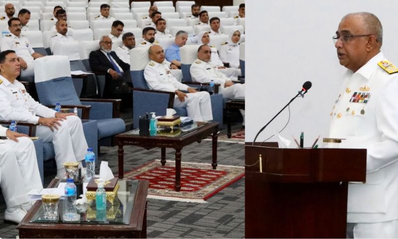 Chief of the Naval Staff, Admiral Naveed Ashraf, Pakistan Navy War College, PNWC, 53rd PN Staff Course, ISPR,
