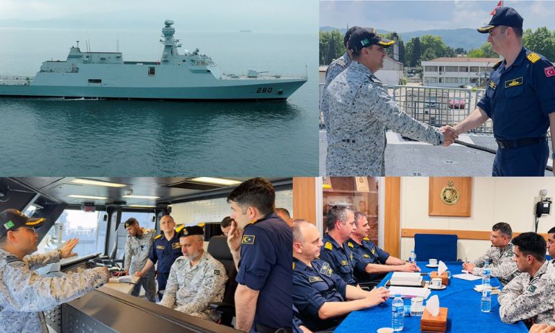 Pakistan Navy, Training, Turkey, Naval Base, PNS Babar, Golchik Naval Base, Turkish Naval Base, Karachi, Istanbul, Pakistan-Turkey, Turkish Naval Forces, ISPR,