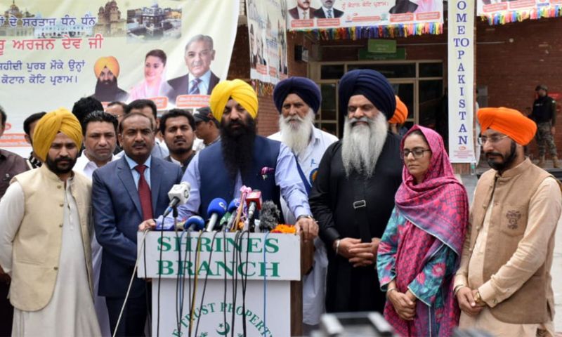Sikhs, Gurdwara Dera Sahib, Lahore, Jor Mela, Sikh guru, Guru Arjan Dev, Sikh pilgrims, Wagha Border
