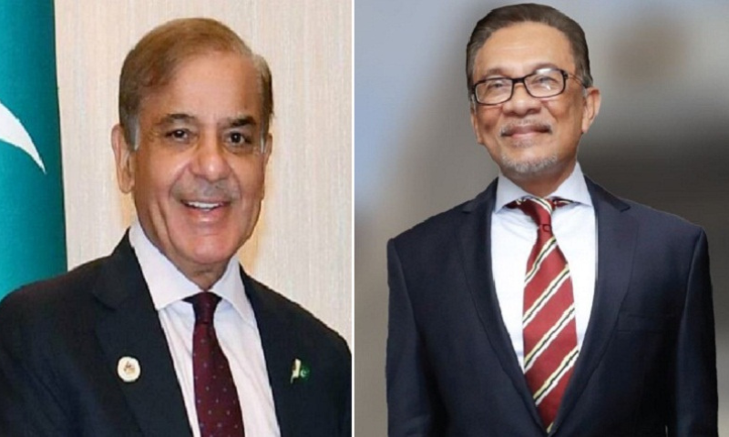 Pakistan, Malaysia, Ceasefire, Gaza, Palestinian Causi, Eid Al-Adha, Eid, Muslim Ummah, Prime Minister, Shehbaz Sharif, Anwar Ibrahim, Riyadh, World Economic Forum