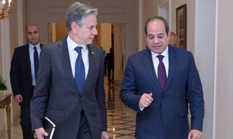Israel, Hamas, Blinken, Egypt, Cairo, Qatar, US, United States, Palestinian, Gaza Ceasefire, Gaza, Border, Antony Blinken, Egyptian President, Abdel Fattah al-Sisi