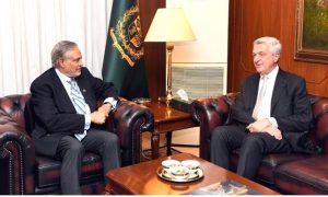 UNHCR, Filippo Grandi, Deputy Prime Minister, Senator Ishaq Dar, refugee issues, Afghan refugees