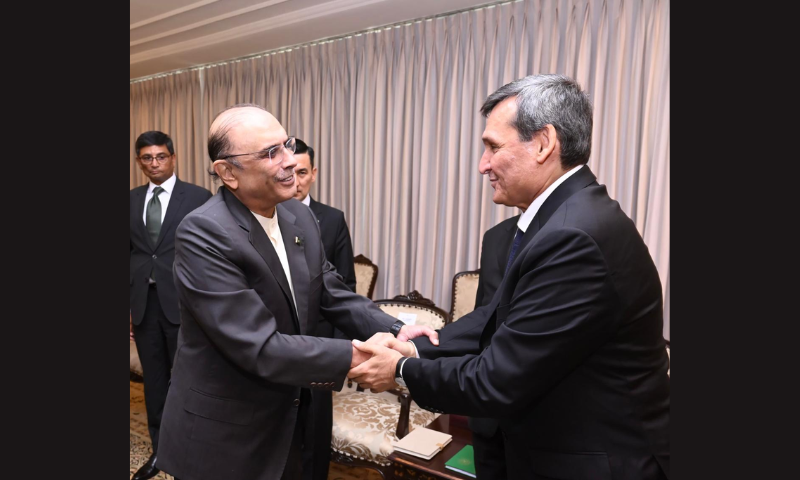 Pakistan, Turkmenistan, Communication, President Asif Ali Zardari, Gwadar Port, Connectivity, Islamabad, Foreign Minister