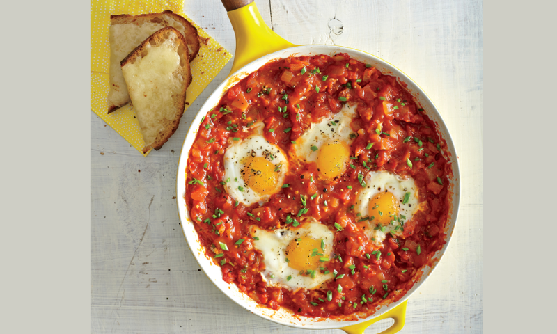 Tomato, Paste, Fried, Eggs