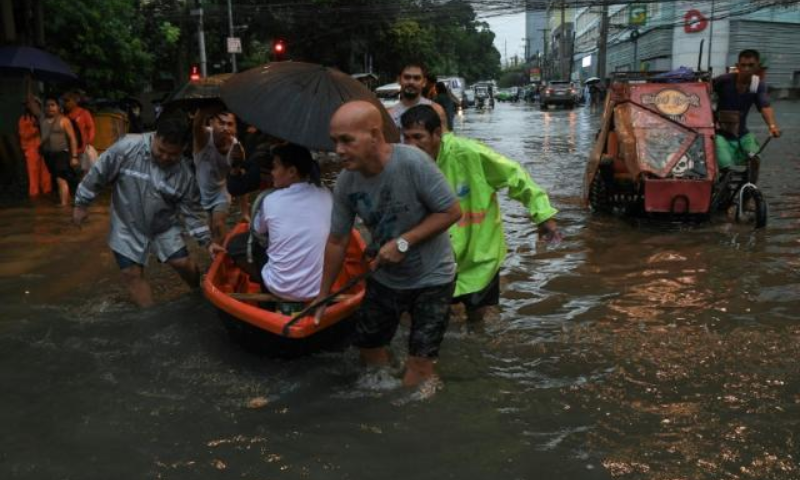 Manila, Typhoon Gaemi, Deadly, Floods 
