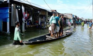 Bangladesh, Floods, Monsoon Rains, Rivers, Shahjadur, Kurigram,