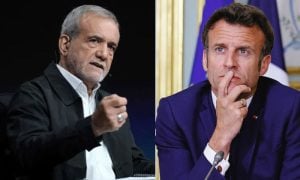 Iran, Israel, Lebanon, Hezbollah, Palestinians, Gaza, Masoud Pezeshkian, Beirut, Golan Heights, United States, White House, French President, Emanuel Macron