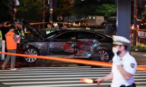 car, Seoul city hall, Seoul, South Korea,