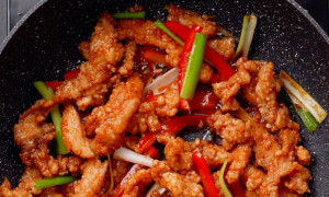 Crispy, Shredded Chicken
