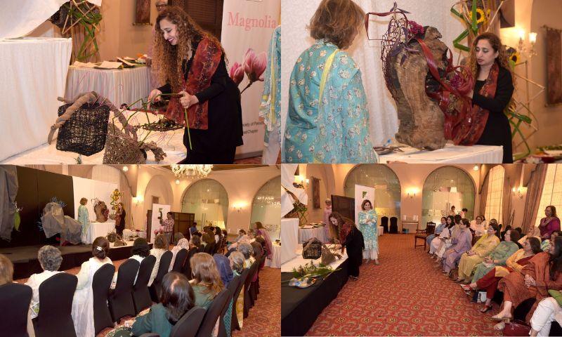 Floral Art Society of Pakistan, FASP, Magnolia Chapter, Islamabad, Meeting, Annual General Meeting 