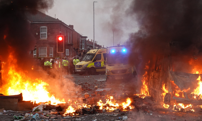 UK, Riots, Protests, England, Prime Minister, Keir Starmer, Police, Far-Right, Government,