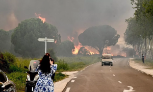 France, Wildfires, Evacuations
