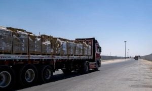 Israeli missile, convoy, medical, Emirati hospital, Gaza Strip, Anera group, UAE,
