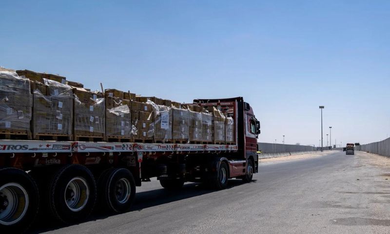 Israeli missile, convoy, medical, Emirati hospital, Gaza Strip, Anera group, UAE,