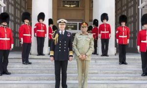 Chairman Joint Chiefs of Staff Committee, Chairman JCSC, General Sahir Shamshad Mirza, United Kingdom, UK, Pakistan Armed Forces, British Military Leadership