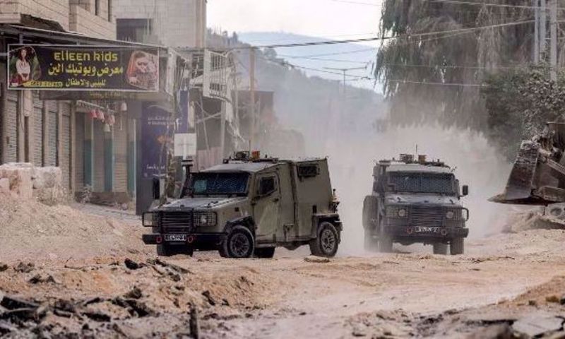 Israeli forces, large-scale military operation, West Bank, Gaza Strip, Jenin, Palestinians,
