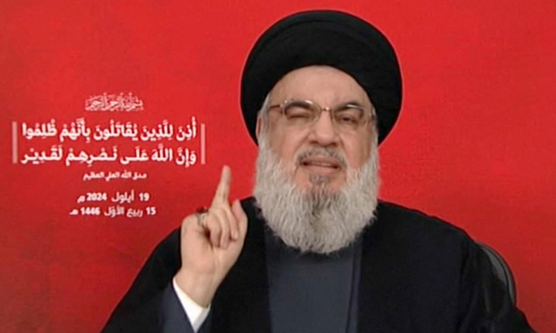 Israel Army Claims Hezbollah Nasrallah 'Killed' in Beirut Attack