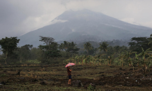 Philippine, Kanlaon Volcano, Evacuations, Activity