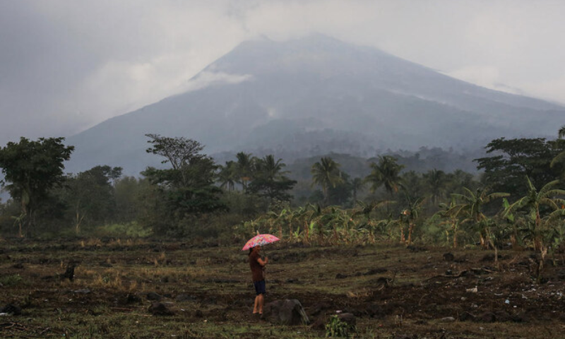 Philippine, Kanlaon Volcano, Evacuations, Activity
