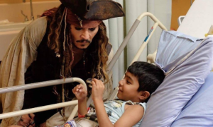 Johnny Depp, Hospital, San Sebastián Film Festival,