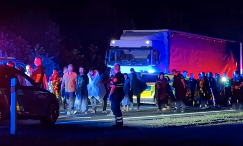 Czech, Police, Migrants, Dead
