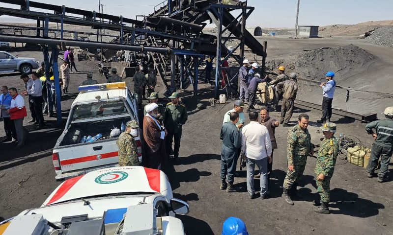 Iran, Coal Mine, Blast, Gas, Tabas Coal Mine, Hospitals, IRNA News Agency, Rescue, Madanjoo, Iranian Firms, President Masoud Pezeshkian