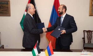 Palestine, Armenia, diplomatic relations, bilateral ties, United Nations General Assembly, New York, Mohammad Mustafa,