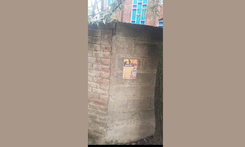 Posters Reappear in Occupied Kashmir Hailing Pakistan’s Support on Defence Day 