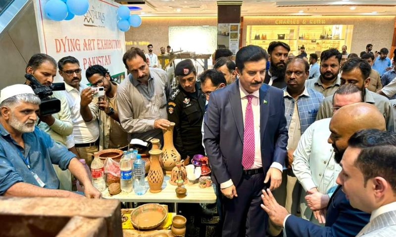 Governor, Khyber Pakhtunkhwa, DIY Art Exhibition, Tajikistan, Maldives,