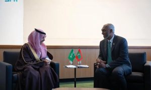 President, Maldives, Saudi, Foreign Minister, Crown Prince, Custodian of the Two Holy Mosques, United Nations General Assembly