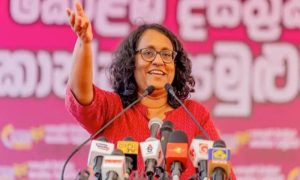 Sri Lanka, Harini Amarasuriya, woman, Anura Kumara Dissanayake, National People's Power alliance,