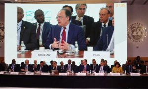 Pakistan Finance Minister, Muhammad Aurangzeb, human development, climate change, population, G24 Ministers and Governors Meeting