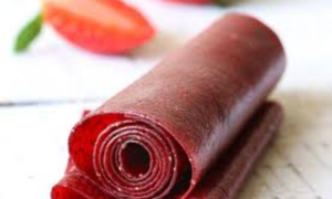 Recipe, Strawberry, Papad