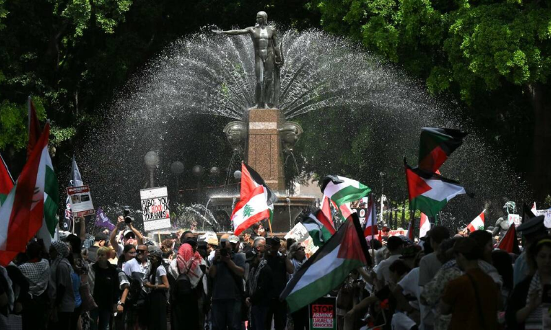 Thousands March Across US to Denounce Israels Military Campaign in Gaza 1