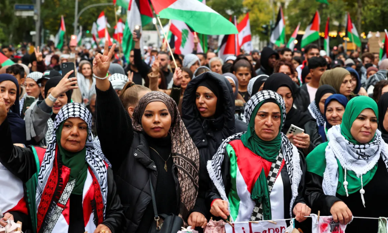 Thousands March Across US to Denounce Israels Military Campaign in Gaza 2