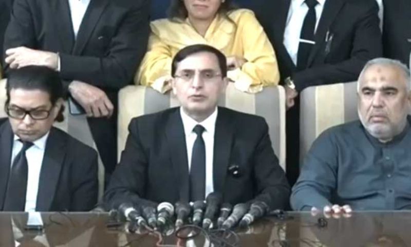 PTI, Barrister Gohar, Imran Khan, Jamiat Ulema-e-Islam, JUI-F, Maulana Fazlur Rehman, constitutional amendments, PTI founder, Adiala jail,