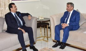 Chairman Senate, Syed Yousaf Raza Gilani, Pakistan, Azerbaijan, religious connections, Azerbaijan's Ambassador, Pakistan, Khazar Farhadov,