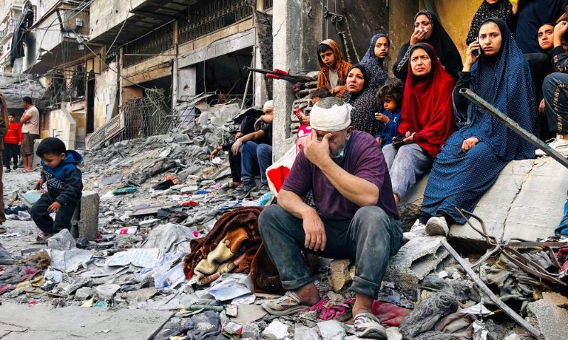 Palestinians, UN rights expert, Francesca Albanese, Israel, genocide in Gaza, eradicate Palestinians, Palestinians, Geneva,