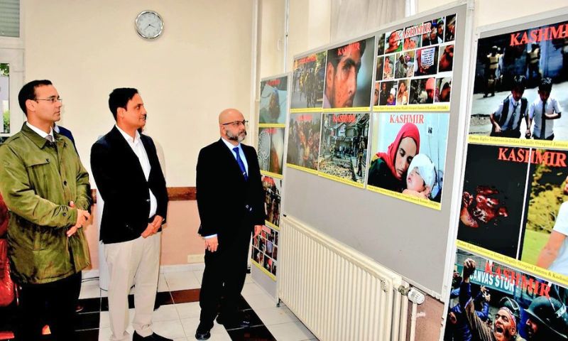 Photo Exhibition, Brussels, Indian, IIOJK, Kashmir, Jammu and Kashmir, Kashmir Black Day,