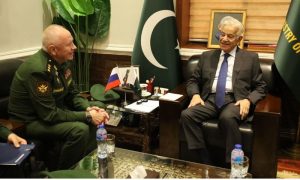 Russia, Russian Deputy Defence Minister, Colonel General Aleksandr V. Fomin, Defence Minister, Khawaja Muhammad Asif, Secretary Defence,