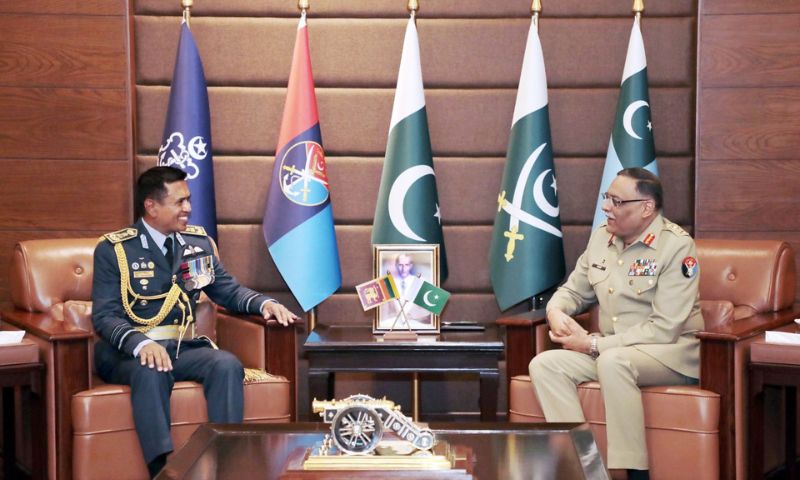 Commander Sri Lanka Air Force, Pakistan Armed Forces, CJCSC, Chairman Joint Chiefs of Staff Committee, General Sahir Shamshad Mirza
